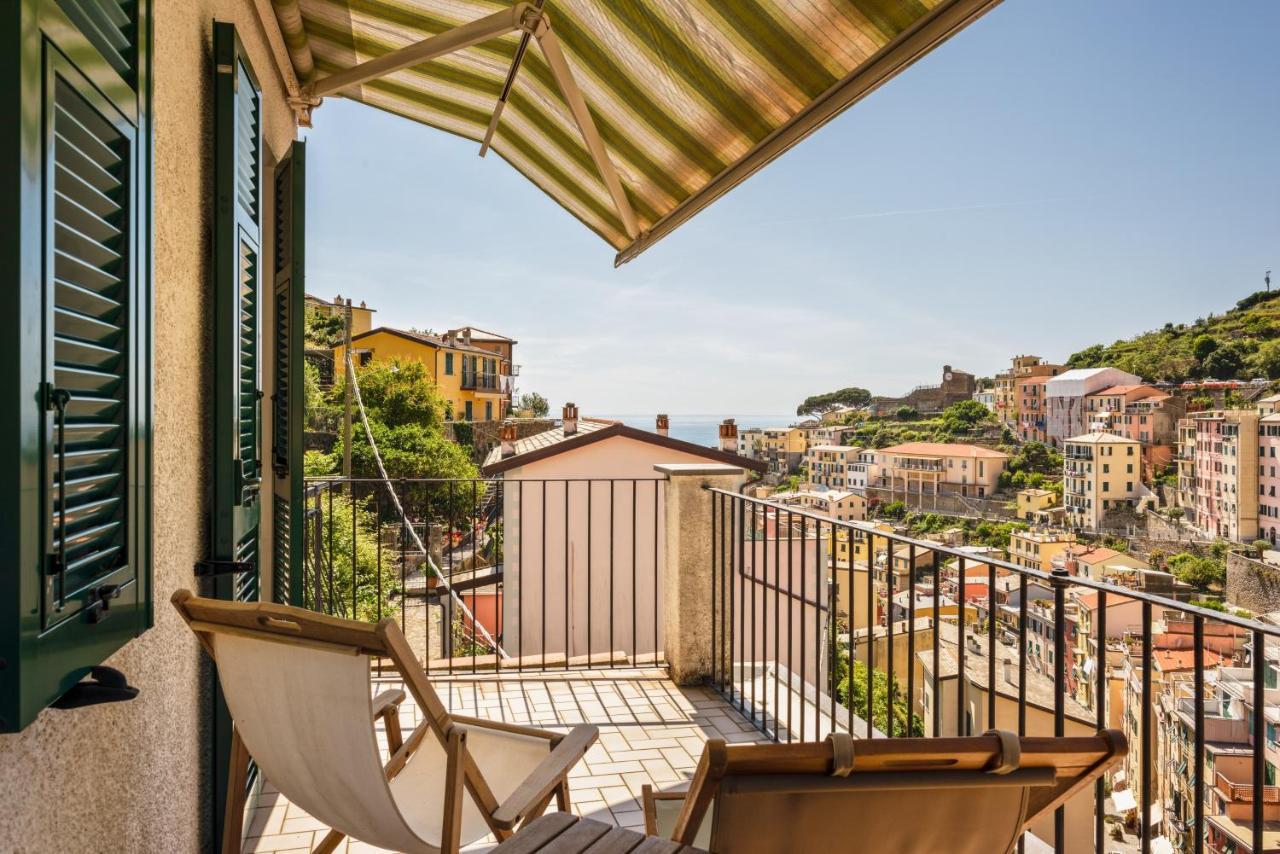Riomaggiore Panoramic Apartment With Terrace! X6 Bagian luar foto