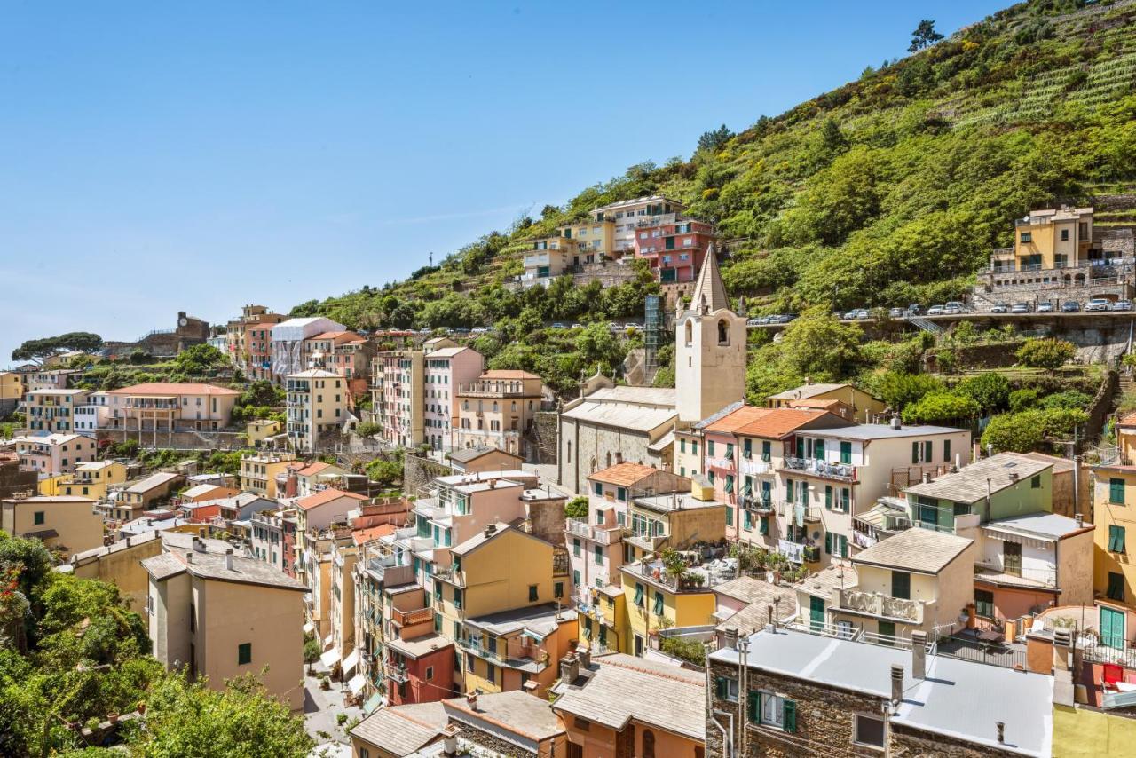 Riomaggiore Panoramic Apartment With Terrace! X6 Bagian luar foto